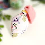 "Light Rose Pink Floral Botanical Ornament" - Ornaments in pink by Kate Nelson