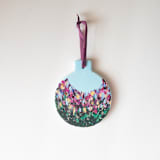 "Spring Fling Floral Ornament" - Ornaments in multicolor by Jocelyn Elizabeth