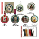 "Hand-Painted Pet Ornament" - Ornaments in multicolor by Ashley Myers