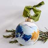 "Sunshine" - Ornaments in blue by Arohika Verma