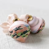"Pink Colorado Landscape - Set of 2 Ornaments" - Ornaments in natural by Weronika Zubek