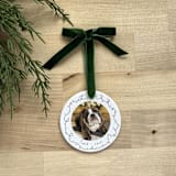 "Personalized Pet Photo Ornament - Holiday Lights" - Ornaments in multicolorassorted-colors by Holly Whitcomb