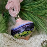 "Lavender Lake | 3” ornament | Ceramic" - Ornaments in multicolorassorted-colors by Weronika Zubek