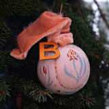 "Boho Desert-Inspired Floral Customized Ornaments in Earthy Colors" - Ornaments in multicolor by Lottie Aldarwish