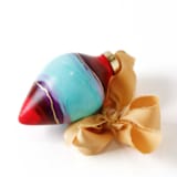"Abstract Ornament - Red Abstract 04" - Ornaments in multicolor by Weronika Zubek