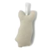 "Silkscreen Boston Terrier Ornament" - Ornaments in beige by Broderpress