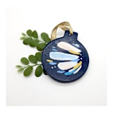"Blue Dove Ornament" - Ornaments in multicolor by AlisonJerry