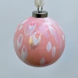 "Essex 5" - Ornaments in pink by Melissa Stone Mangham