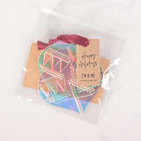 "Acrylic Christmas Ornament, Iridescent/Holographic" - Ornaments in blue by Em and Me Studio