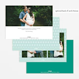 "Coming Soon" - Pregnancy Announcements in Cloud by Roxy Cervantes - Back of Card Options