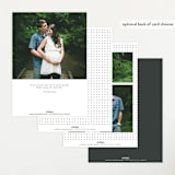 "Signed By Us" - Pregnancy Announcements in Moon by Nicole Walsh - Back of Card Options