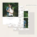 "capture" - Pregnancy Announcements in Cafe by Pixel and Hank - Back of Card Options