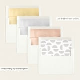 "capture" - Pregnancy Announcements in Cafe by Pixel and Hank - Envelope Liner Options
