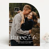 "Three to be" - Pregnancy Announcements in Flour by Lea Delaveris - Front