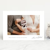 "Signed By Us" - Pregnancy Announcements in Moon by Nicole Walsh - Front