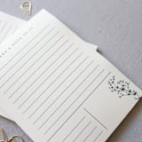 "Make a Note Of It // Note Pad" - Notepad in blue by Jen Simpson