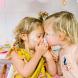 "Flora Temporary Tattoos - Pack of 2" - Party Favors in multicolor by Jollity and Co