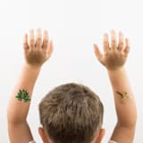 "Dinomite Temporary Tattoos - Pack of 2" - Party Favors in multicolor by Jollity and Co