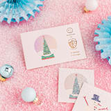"Snow Day Temporary Tattoos" - Party Favors in multicolor by Jollity and Co