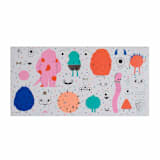 "Little Monsters Build Your Own Monster Sticker Set" - Party Favors in multicolor by Jollity and Co
