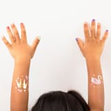 "Sweet Princess Temporary Tattoos - Pack of 2" - Party Favors in multicolor by Jollity and Co