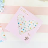 "Flora Nail Stickers - Set of 1 Sheet, 100 Nail Stickers" - Party Favors in multicolor by Jollity and Co