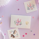 "Pony Tales Temporary Tattoos - Pack of 2" - Party Favors in multicolor by Jollity and Co
