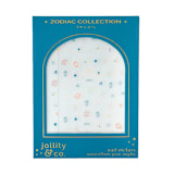 "Zodiac Pisces Nail Stickers - Set of 1 Sheet, 100 Nail Stickers" - Party Favors in multicolor by Jollity and Co