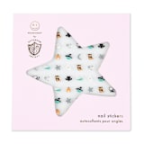 "Meowloween Nail Stickers - Set of 1 Sheet, 100 Nail Stickers" - Party Favors in multicolorassorted-colors by Jollity and Co