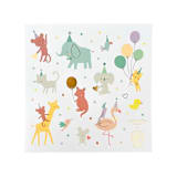 "Little Celebrations Stickers - Set of 4" - Party Favors in multicolor by Jollity and Co