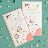 "Camp Bachelorette  Party Pack Tattoo Sheets - Party Pack of 20" - Party Favors in multicolor by Jollity and Co