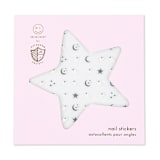 "Spooked Nail Stickers - Set of 1 Sheet, 100 Nail Stickers" - Party Favors in white by Jollity and Co