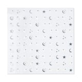 "Spooked Nail Stickers - Set of 1 Sheet, 100 Nail Stickers" - Party Favors in white by Jollity and Co