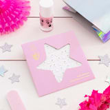 "Spooked Nail Stickers - Set of 1 Sheet, 100 Nail Stickers" - Party Favors in white by Jollity and Co