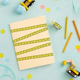 "Under Construction Washi Tape" - Party Favors in yellow by Jollity and Co