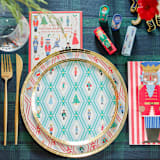 "Nutcracker Sticker Sets - Set of 4 Sheets" - Party Favors in multicolor by Jollity and Co