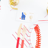 "Good Sport Temporary Tattoos - Pack of 2" - Party Favors in multicolor by Jollity and Co