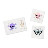 "Doomsday Temporary Tattoos" - Party Favors in black by Jollity and Co