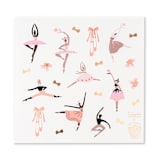 "Pirouette Stickers - Set of 4" - Party Favors in multicolor by Jollity and Co