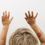 "Superhero Temporary Tattoos - Pack of 2" - Party Favors in multicolor by Jollity and Co