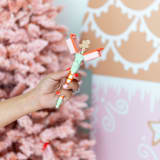 "Baking Spirits Bright Gingerbread Man Surprise Pen" - Party Favors in multicolor by Jollity and Co