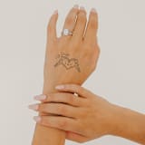 "Til Death Wedding Temporary Tattoos (Pack of 10)" - Party Favors in black by Social B Creative Studio