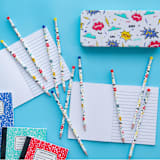 "Superhero Pencils - Set of 10" - Party Favors in multicolor by Jollity and Co