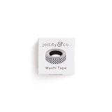 "Check It! The Classic Washi Tape" - Party Favors in black by Jollity and Co