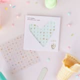 "Ice Cream Dreams Nail Stickers - Set of 1 Sheet, 100 Nail Stickers" - Party Favors in multicolor by Jollity and Co