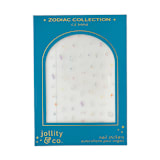 "Zodiac Gemini Nail Stickers - Set of 1 Sheet, 100 Nail Stickers" - Party Favors in multicolor by Jollity and Co