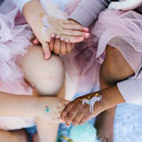 "Magical Christmas Temporary Tattoos" - Party Favors in multicolor by Jollity and Co