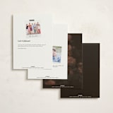 "Vintage photo" - Party Invitations in Golden by Kamala Nahas - Back of Card Options