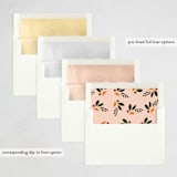 "Mid Mod Party" - Party Invitations in Peach Fizz by Three Kisses Studio - Envelope Liner Options