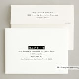 "Remix" - Party Invitations in ACDC by Hudson meet Rose - FREE Recipient Addressing